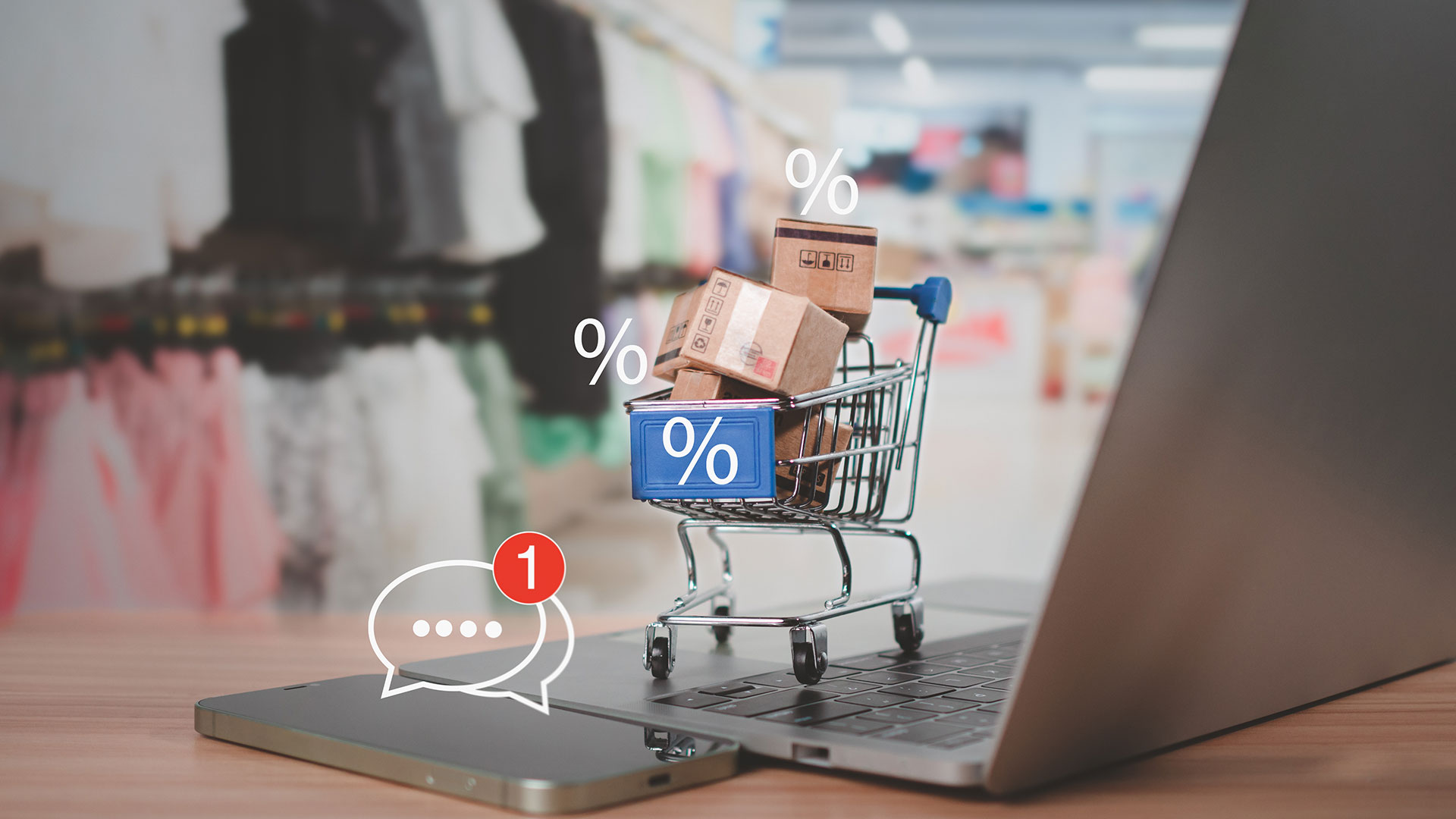 Image representing flash sales on eCommerce platforms in visible one