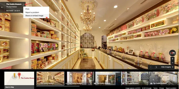 luxury candy shop in visible one
