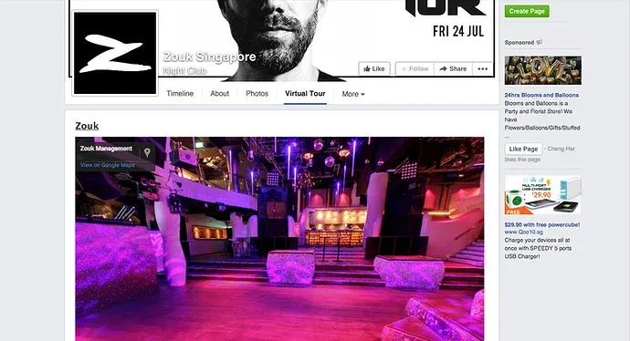 Visible View on Website